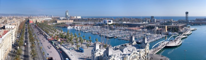 Port Vell, home of L'Aquàrium