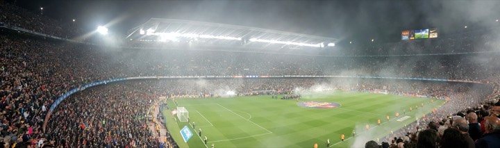 Camp Nou stands